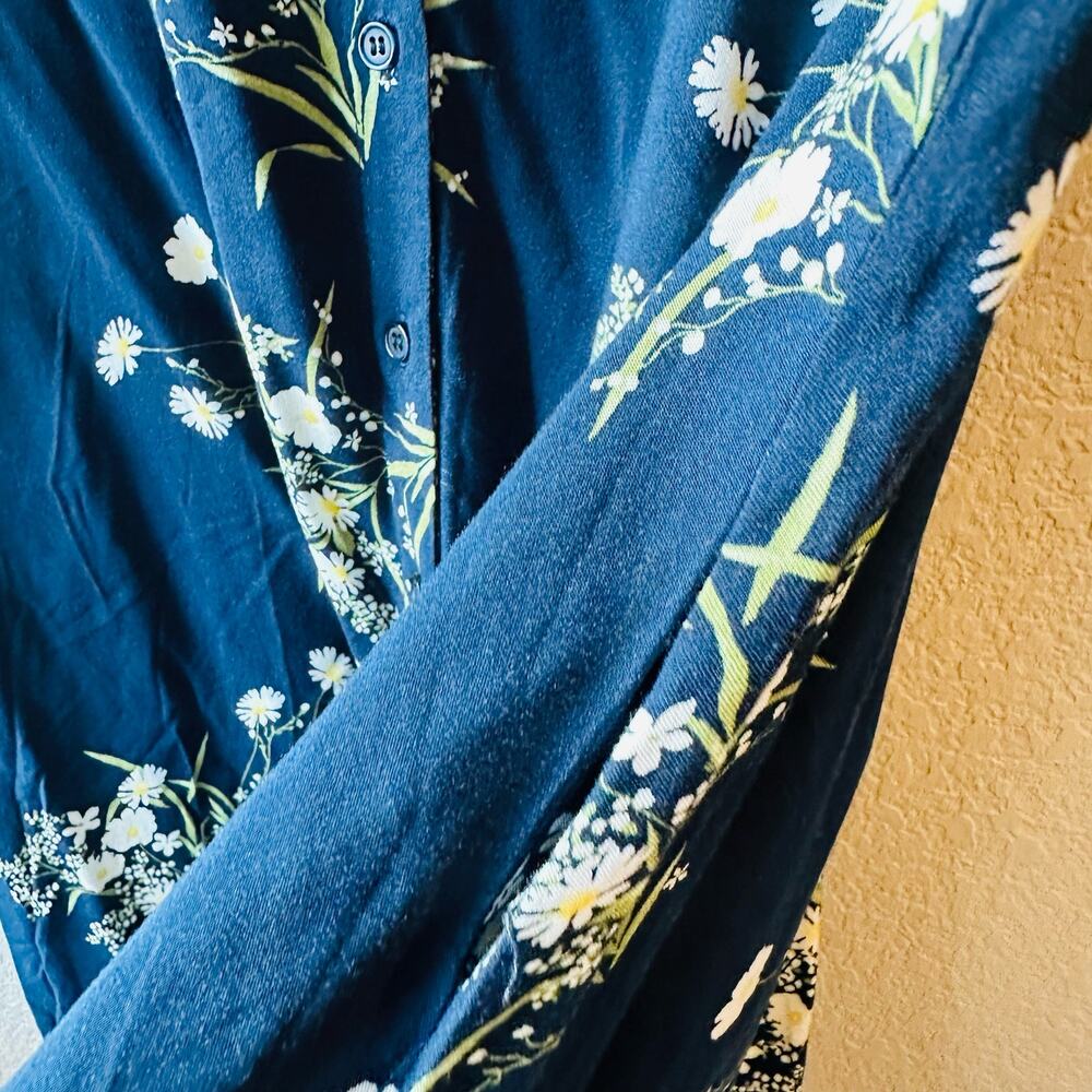 Blue Rain Navy Blue Dress XL - Picture 5 of 6